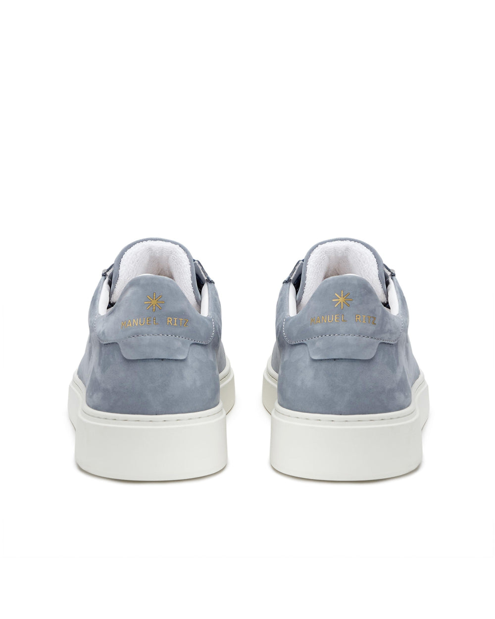 gray nubuck leather sneakers
