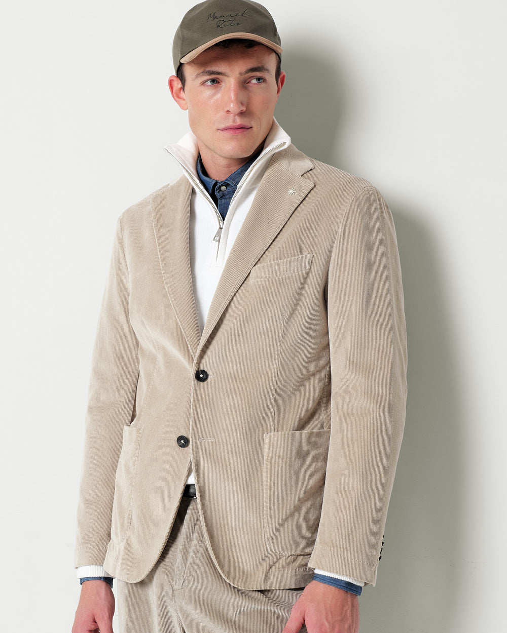 nuvola velvet 1000 stripes blazer