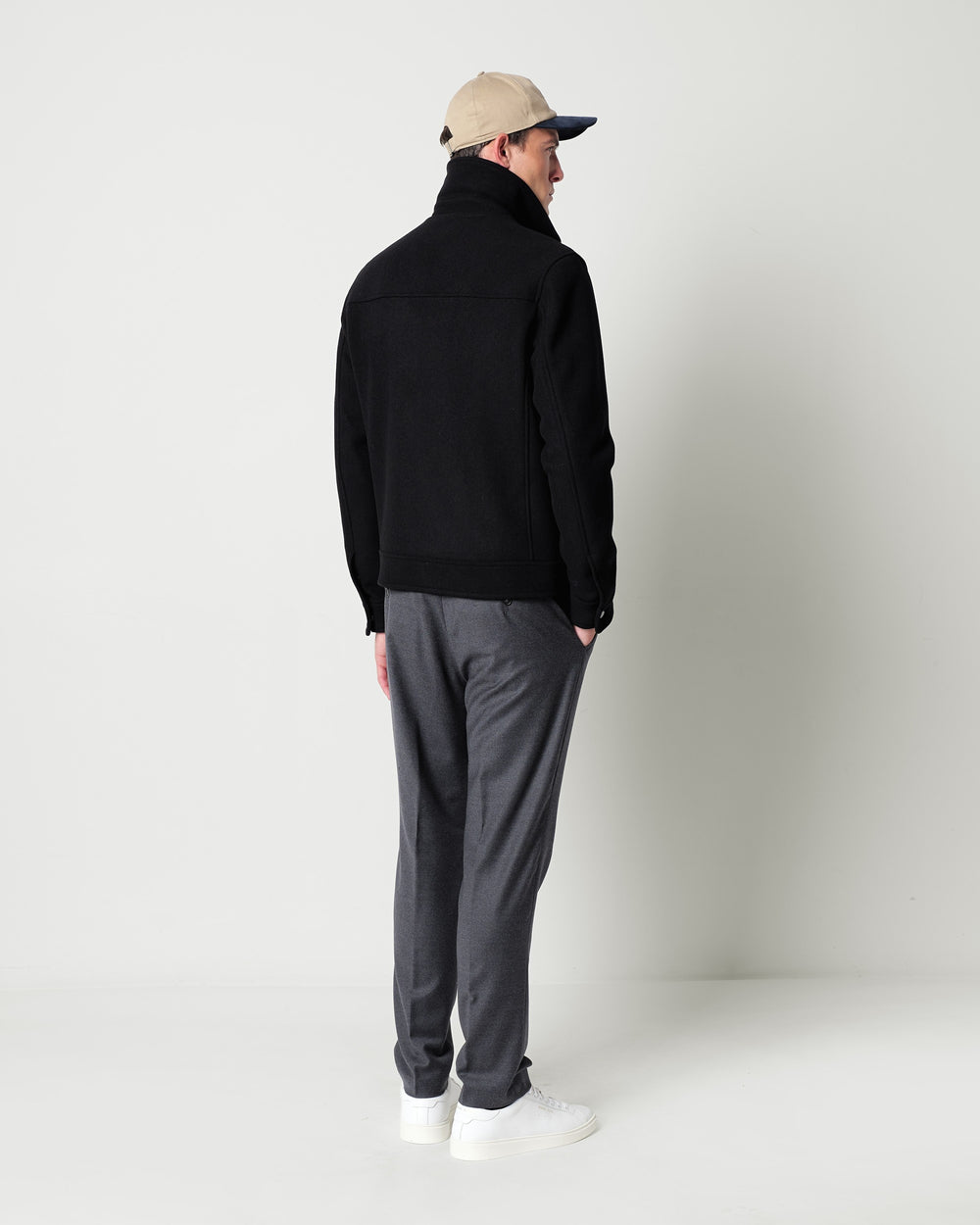 wool blend jacket