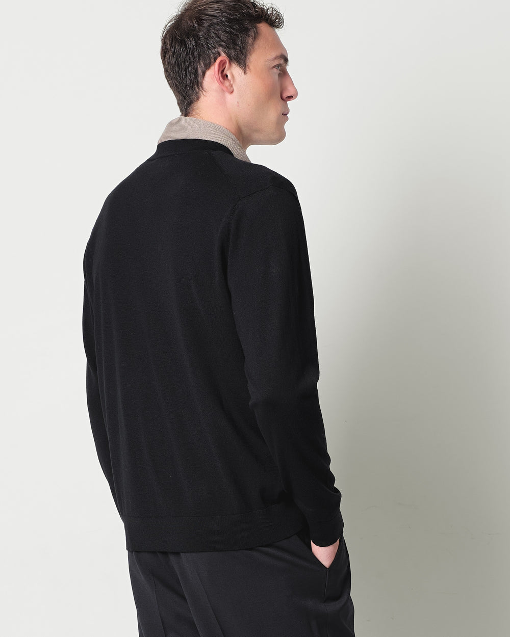 pure wool cardigan