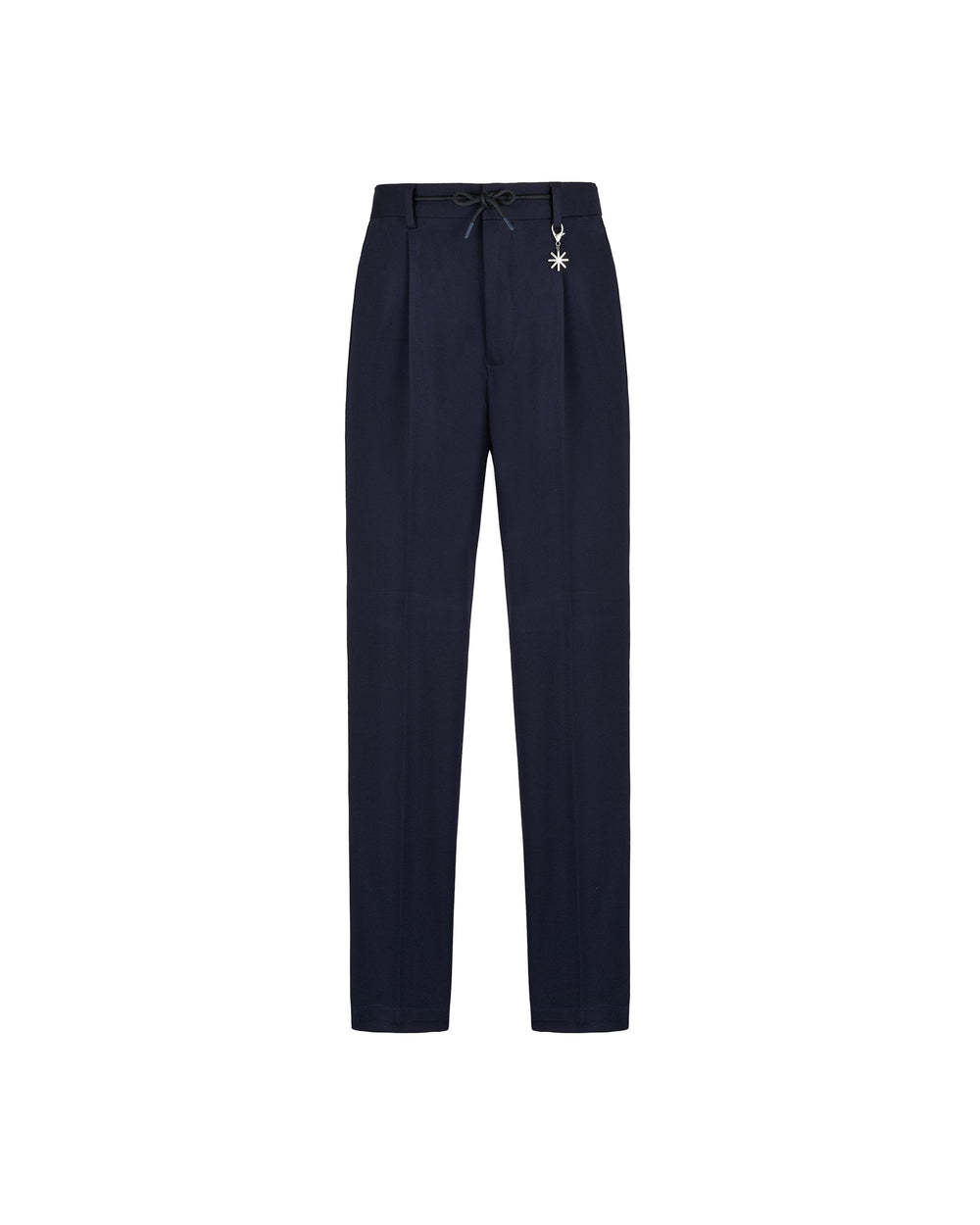 viscose blend twill jersey jogging trousers