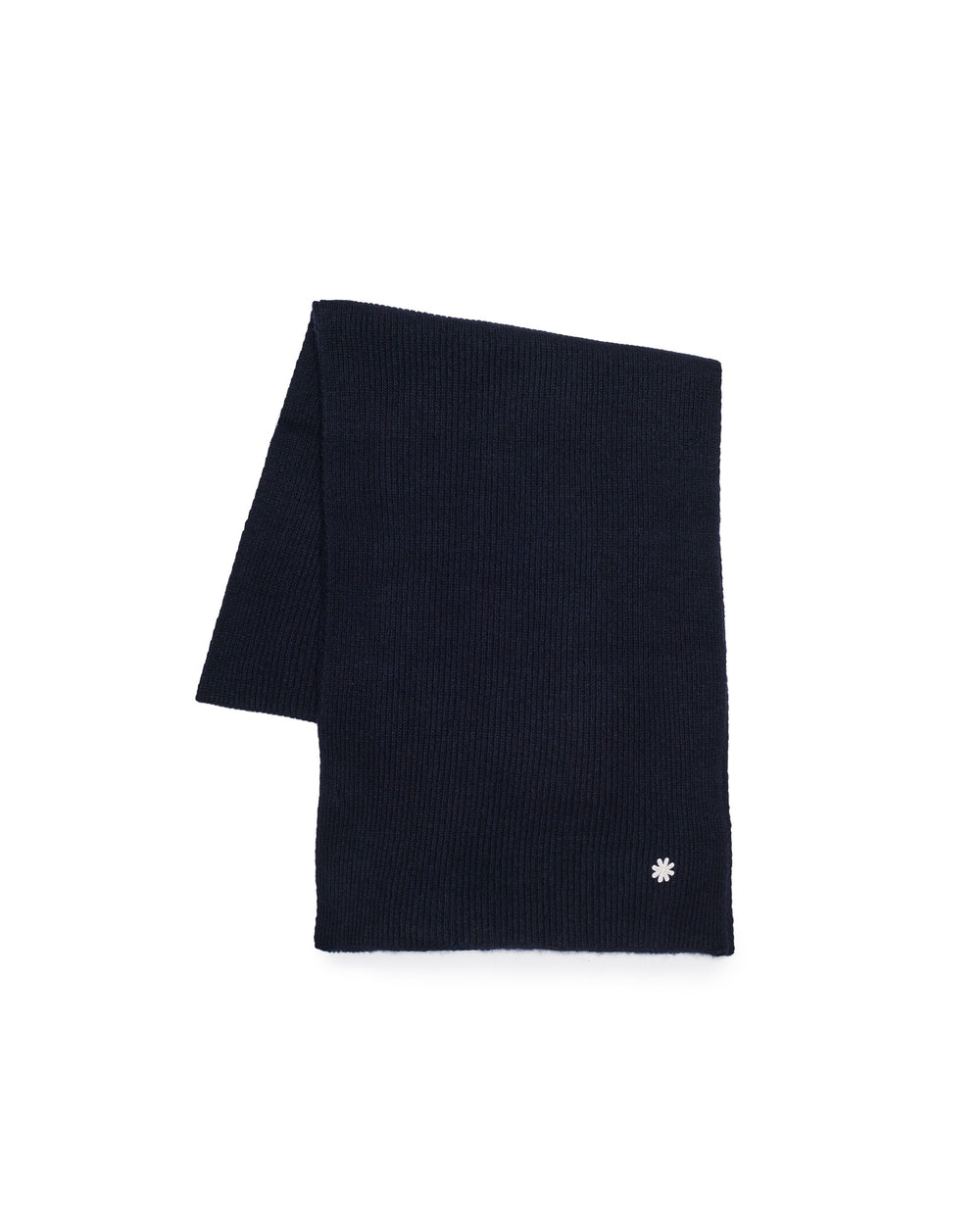 english rib cashmere blend scarf